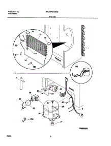07 - System parts for Frigidaire Freezer FFU17FC4CW0 from AppliancePartsPros.com