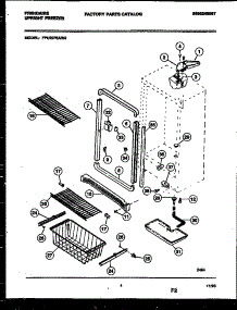 03 - Cabinet Parts parts for Frigidaire Freezer FFU20F6AW3 from AppliancePartsPros.com