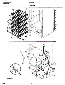 04 - System parts for Frigidaire Freezer FFU21M8CW0 from AppliancePartsPros.com