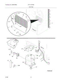 07 - System parts for Frigidaire Freezer LFFH1467DW3 from AppliancePartsPros.com