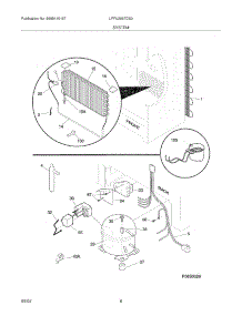 07 - System parts for Frigidaire Freezer LFFU2067DS0 from AppliancePartsPros.com