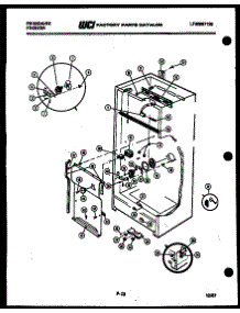 04 - Interior Parts parts for Frigidaire Freezer UFP16DL3 from AppliancePartsPros.com