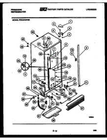 04 - Interior Parts parts for Frigidaire Freezer UFP19DL5 from AppliancePartsPros.com