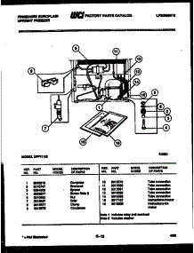 07 - Compressor Parts parts for Frigidaire Freezer UFF111IE from AppliancePartsPros.com