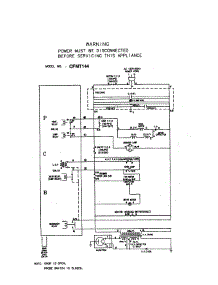 Wiring Schematic Cfmt144 parts for Frigidaire Microwave CFMT148GPB1 from AppliancePartsPros.com