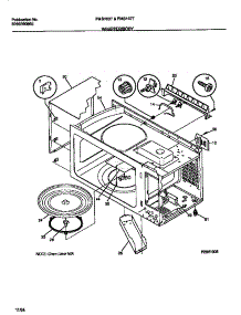 05 - Wrapper / Body parts for Frigidaire Microwave FMS103T1B1 from AppliancePartsPros.com