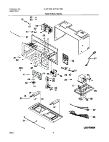 07 - Functional Parts parts for Frigidaire Microwave GLMV168KB3 from AppliancePartsPros.com