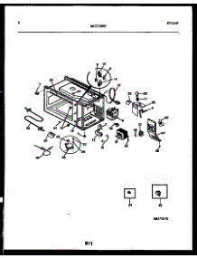 05 - Functional Parts parts for Frigidaire Microwave MCT1390P2 from AppliancePartsPros.com