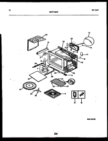 06 - Wrapper And Body Parts parts for Frigidaire Microwave MCT1390P3 from AppliancePartsPros.com