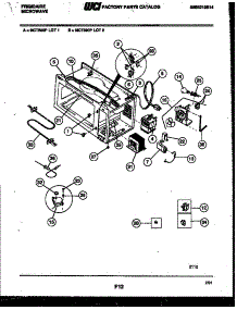 04 - Functional Parts parts for Frigidaire Microwave MCT890P2 from AppliancePartsPros.com