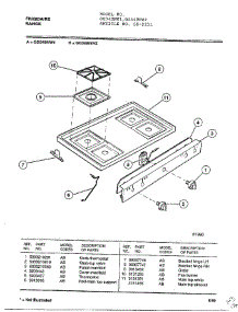 Frigidaire Range Page 2 parts for Frigidaire Range 2231 from AppliancePartsPros.com