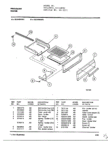 Frigidaire Range Page 3 parts for Frigidaire Range 2231 from AppliancePartsPros.com