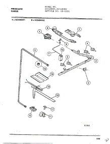 Frigidaire - Range parts for Frigidaire Range 2231 from AppliancePartsPros.com