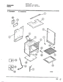 Frigidaire - Range Page 3 parts for Frigidaire Range 2231 from AppliancePartsPros.com