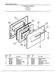 21" Gas Free Standing Page 5 parts for Frigidaire Range 2129A from AppliancePartsPros.com