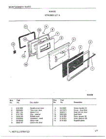 Range Page 3 parts for Frigidaire Range 2819A from AppliancePartsPros.com