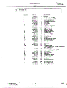 Body Page 2 parts for Frigidaire Range 283440A from AppliancePartsPros.com