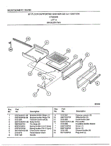 30" / Broiler Pan parts for Frigidaire Range 2440A from AppliancePartsPros.com