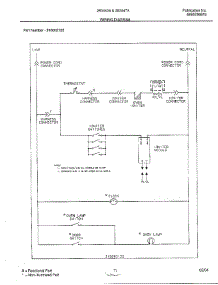 Wiring Diagram parts for Frigidaire Range 283440A from AppliancePartsPros.com