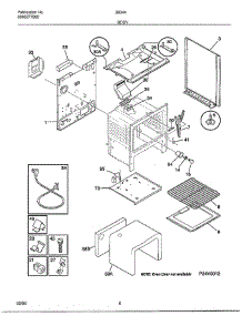 Body parts for Frigidaire Range 283440C from AppliancePartsPros.com