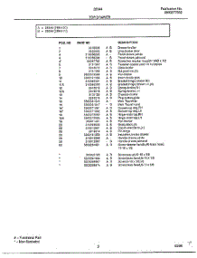 Top / Drawer Page 2 parts for Frigidaire Range 283440C from AppliancePartsPros.com