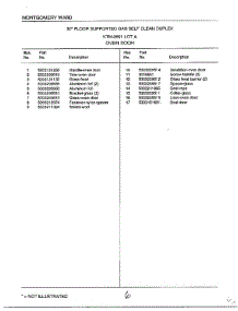 Oven Door Page 2 parts for Frigidaire Range 2891 from AppliancePartsPros.com