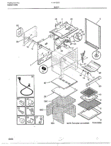 Body parts for Frigidaire Range 2883-80A from AppliancePartsPros.com