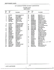 Basic Body Page 2 parts for Frigidaire Range 2891 from AppliancePartsPros.com