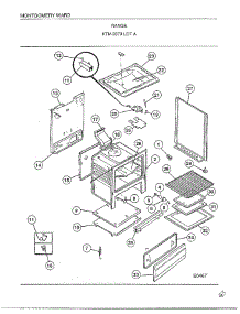 Range Page 13 parts for Frigidaire Range 2819A from AppliancePartsPros.com