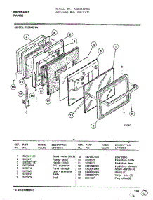 Frigidaire Range Page 3 parts for Frigidaire Range 4271 from AppliancePartsPros.com
