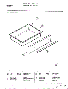 Frigidaire Range Page 7 parts for Frigidaire Range 4271 from AppliancePartsPros.com