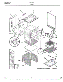 Body parts for Frigidaire Range 4813-80B from AppliancePartsPros.com