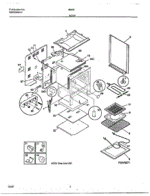 Body parts for Frigidaire Range 484360D from AppliancePartsPros.com