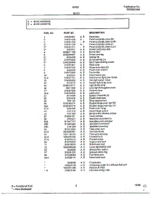 Body Page 2 parts for Frigidaire Range 484567B from AppliancePartsPros.com