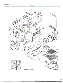 Body parts for Frigidaire Range 486640E from AppliancePartsPros.com
