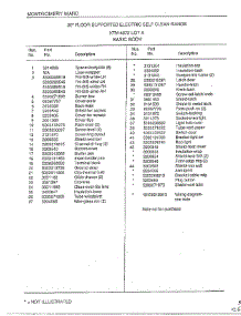 Basic Body Page 2 parts for Frigidaire Range 4872A from AppliancePartsPros.com