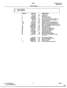 Top / Drawer Page 2 parts for Frigidaire Range 486647E from AppliancePartsPros.com