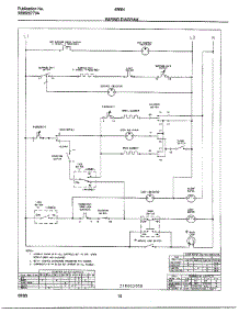 Wiring Diagram parts for Frigidaire Range 486640B from AppliancePartsPros.com