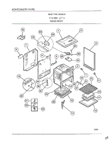 Basic Body parts for Frigidaire Range 4881 from AppliancePartsPros.com