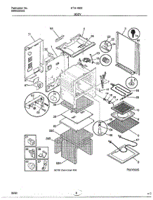 Body Page 3 parts for Frigidaire Range 4893-80B from AppliancePartsPros.com
