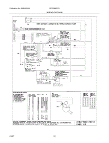 10 - Wiring Diagram parts for Frigidaire Range BFES368EC6 from AppliancePartsPros.com