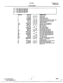 Top / Drawer Page 2 parts for Frigidaire Range 4893-80B from AppliancePartsPros.com