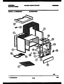 03 - Body Parts parts for Frigidaire Range CE026SP2D2 from AppliancePartsPros.com
