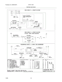 10 - Wiring Diagram parts for Frigidaire Range CFEF317ES1 from AppliancePartsPros.com