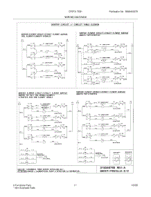 11 - Wiring Diagram parts for Frigidaire Range CFEF317ES1 from AppliancePartsPros.com