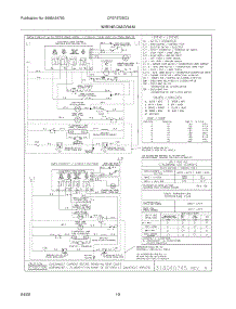10 - Wiring Diagram parts for Frigidaire Range CFEF372BC3 from AppliancePartsPros.com