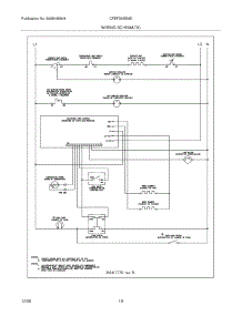 10 - Wiring Schematic parts for Frigidaire Range CFEF366EMD from AppliancePartsPros.com