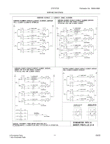 11 - Wiring Diagram parts for Frigidaire Range CFEF372EB1 from AppliancePartsPros.com