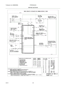 10 - Wiring Diagram parts for Frigidaire Range CFES3025LS2 from AppliancePartsPros.com