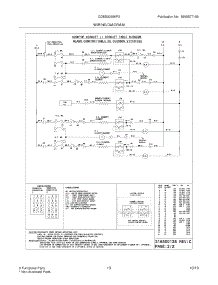 11 - Wiring Diagram parts for Frigidaire Range CGES3065KF3 from AppliancePartsPros.com